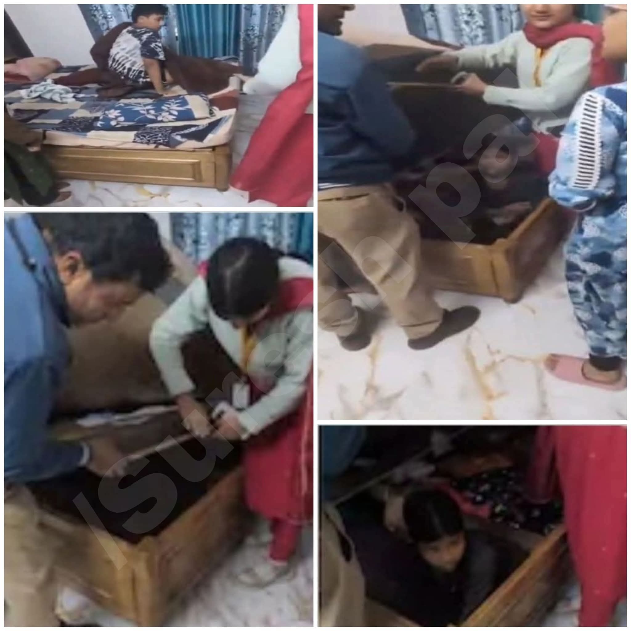 गुवाहाटी के पंजाबारी इलाके से मानवता को झकझोर देने वाला मामला सामने आया है, जहां एक 13 वर्षीय नाबालिग बच्ची को घर के भीतर दीवान पलंग में बंद कर छिपाया गया